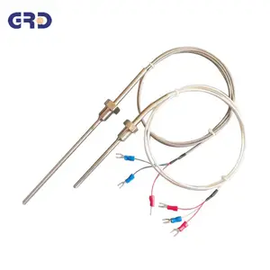 Industrial k type thermocouple pt100 temperature sensor with screw for furnace oven
