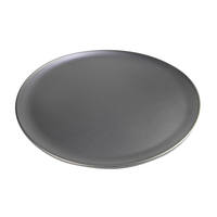 Piring Timah Perak 16 Inci Logam Bulat Nampan Kue Bakeware Besar, Buatan Pabrik Murah Bakeware Logam Pizza Pan