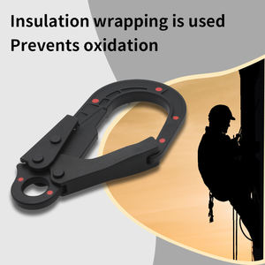 Jensan Logo personnalisé Double <span class=keywords><strong>Action</strong></span> Crochet Isolation Surmoulé Échafaudage pour l'industrie lourde Électricien Travail Diélectrique Corde Snap - Product Image 6