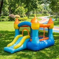 Château gonflable classique pour deux enfants, utilisation domestique