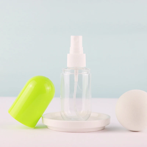 Botella de Spray Cosmética de Plástico PET en Forma de Cápsula con Pulverizador para Suero para el Cuidado de la Piel, 60ml/100ml, Vaporizador Fino - Product Image 3