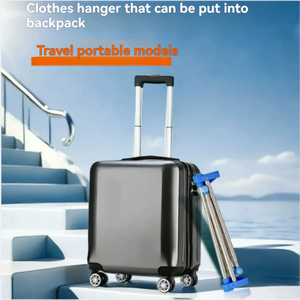 Tendedero <span class=keywords><strong>de</strong></span> Ropa Plegable Telescópico <span class=keywords><strong>de</strong></span> Acero Inoxidable Portátil para Hotel y Viajes - Product Image 2