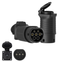 Adaptateur V2L de type 2 Chargeur de voiture électrique BYD Type 2 vers prise universelle 16A 3,5KW Chargeur de voiture électrique OEM