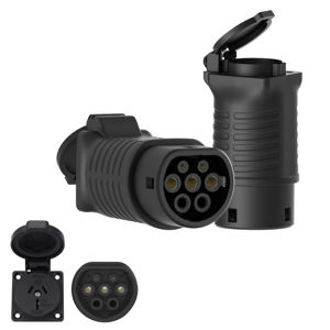 Adaptateur <span class=keywords><strong>V2L</strong></span> de type 2 Chargeur de voiture électrique BYD Type 2 vers prise universelle 16A 3,5KW Chargeur de voiture électrique OEM - Product Image 2