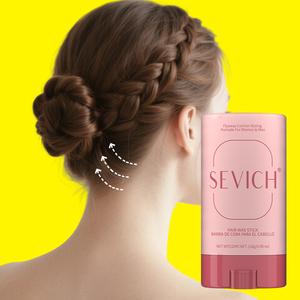 SEVICH Stick de cire coiffante <span class=keywords><strong>pour</strong></span> <span class=keywords><strong>les</strong></span> bords, à l'extrait de feuille d'arbre à thé, sans résidus, <span class=keywords><strong>pour</strong></span> <span class=keywords><strong>cheveux</strong></span> lisses et anti-frisottis, gel coiffant à forte tenue - Product Image 1