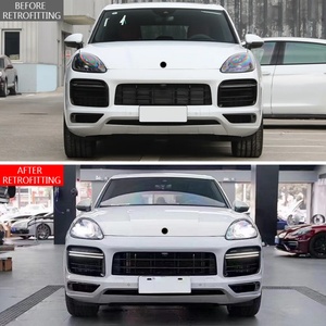 Modificación de Automóviles 2019-2023, Nuevo Parachoques Delantero con Luces de Doble Barra para Cayenne S GTS - Product Image 2