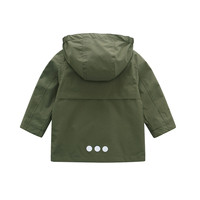Chaqueta Impermeable con Capucha para Niños, Diseño Personalizado OEM, Chaqueta Bomber para Niños, Transpirable, Resistente al Viento, Tejido Reciclable