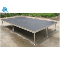 Scène/Podium portable pour événements de concert, structures en aluminium durable