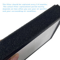 Filtre à charbon actif haute performance pour déshumidificateur Hysure Afloia AQ8Q7, résistant aux alcalis, étanche, remplacement en gros
