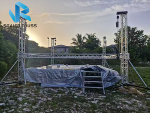 Sistema de Estructura de Iluminación de Aluminio con Certificación CE/TUV/ISO, Estructura Cuadrada de Instalación Rápida para Eventos, Conciertos Pequeños y Ferias Comerciales - Product Image 5