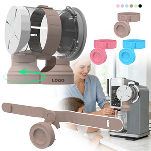 Nouvel arrivage : Couvercle en silicone anti-goutte pour machine à crème glacée <span class=keywords><strong>Ninja</strong></span> Creami Swirl séries NC700 NC701 – Récupérateur de gouttes - Product Image 1