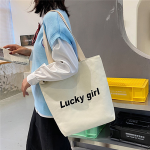 Bolsa de Compras Personalizada con Logotipo, de Lona y Algodón, con Asas de Cinta, para Mujer, con Cierre - Product Image 2