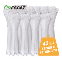 Attaches de câble en nylon autobloquantes FSCAT de haute qualité 3,6x300 mm, attaches de câble en plastique industrielles, attaches de câble, attaches de câble de 12 pouces OEM/ODM