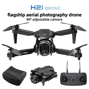 Drone Quadricoptère Pliable avec Caméra Panoramique et Inclinable H21, Positionnement par Flux Optique, Moteur Brushless - Product Image 1