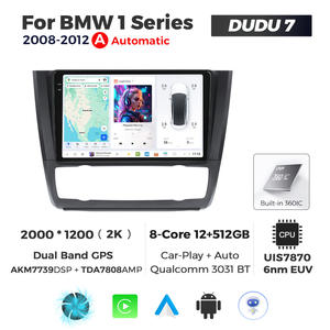 MEKEDE DUDU7 A7870 video del coche 2K pantalla táctil navegación GPS para <span class=keywords><strong>BMW</strong></span> 1 Series 2008-2012 360 cámara panorámica Car-play auto DVR - Product Image 3