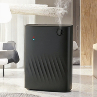 Diffuseur d'huiles essentielles électrique personnalisé, purificateur d'air, capacité de 200 ml, diffuseur d'arômes intelligent sans eau avec contrôle par application, rafraîchisseur d'air