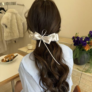 Horquillas de tela para mujer con lazo dulce, diseño de nicho popular, estilo exquisito y lindo, joyería de moda al por mayor, gran éxito de ventas - Product Image 1