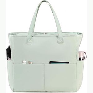 Muestra gratuita de bolsos de mano personalizados de moda para verano, playa, impermeables, de EVA, poliéster y goma, bolsos de mano para mujer. - Product Image 4