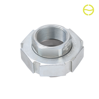 Raccord de tuyauterie fileté en acier inoxydable SS304, pièce moulée de précision pour la connexion de conduites industrielles