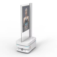 Pantalla OLED Transparente Digital Humana de 55 Pulgadas 1920x1080 Full HD con IA Inteligente para Montaje en Robot