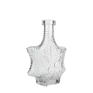 New designed chines liquor glass bottles famous chinese liquor white spirits