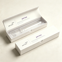 Boîte à stylos de luxe personnalisée avec doublure en plastique, fermeture magnétique jetable écologique, boîte rigide pour emballage de stylos cosmétiques