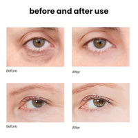 Crystal Verstraffende Radiant Mineral Sheet Oogmasker met Hyaluronzuur tegen Zwellingen, Rimpels & Verzorgend voor Alle Huidtypen