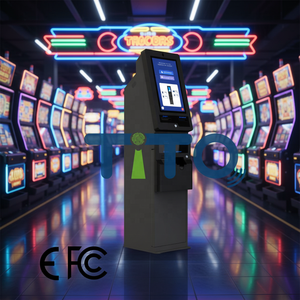 Distributeur de billets Casino Fusion Series Kiosk Puloon F53 avec fonction TITO et armoires de jeux de compétences de divertissement avec fonction SDK - Product Image 4