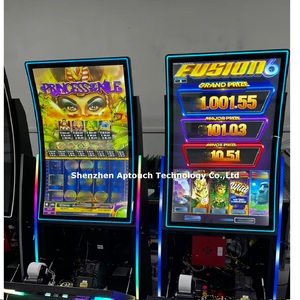 Máquina Completa Curva de 43 Pulgadas, Lista para Usar, <span class=keywords><strong>Fusion</strong></span> 6/<span class=keywords><strong>Fusion</strong></span> 5/NCG, Incluye Aceptador de Billetes e Impresora - Product Image 1