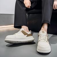 Baskets de marche et de tennis rétro de luxe à lacets en maille, respirantes, avec semelle intermédiaire souple en EVA, légères, tendance mode, entièrement en PU