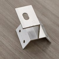 Support de montage photovoltaïque en forme de T en alliage d'aluminium anodisé Hebei Jingshuo JS-T07 6063-T8 pour panneaux solaires