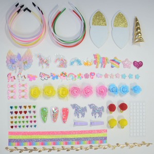 ชุดทำที่คาดผม DIY ของเล่นเสริมผมสำหรับเด็ก ชุดวัสดุทำที่คาดผมแฮนด์เมด ขายส่งแบบมีสินค้าพร้อมส่ง - Product Image 6