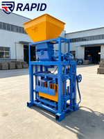 Idées de petites entreprises à vendre : Machine semi-automatique QT4-35/QT40-1 pour la fabrication de blocs de béton, de briques et de parpaings emboîtables