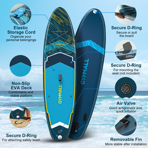 Planche de SUP gonflable robuste 1000D avec revêtement anti-UV, pour tous les niveaux et conditions aquatiques - Product Image 3