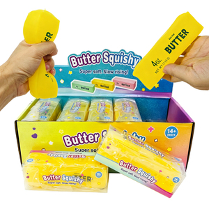 <span class=keywords><strong>Promo</strong></span> Vente Flash : Jouet Squishy Beurre Moulable 4oz, Sans Rebond, Rempli de Gelée de Pétrole, Jouet Anti-Stress pour Enfants - Product Image 1