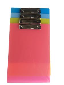 Accessoires de bureau en PVC coloré, porte-cartes, dossier Kraft, organisateur avec Logo personnalisé, en plastique, <span class=keywords><strong>flexible</strong></span>, pour bureau et école - Product Image 4