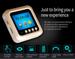 Digital Pintu <span class=keywords><strong>Viewer</strong></span> Peepehole Kamera Cam Bel Pintu Video Visual Elektronik Penampil BS-MK24 - Product Image 5