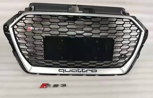Accesorios para Automóviles Compatibles con <span class=keywords><strong>Audi</strong></span> <span class=keywords><strong>A3</strong></span> 2017-2019 Modificado al Modelo RS3, Incluye Ensamblaje <span class=keywords><strong>de</strong></span> Parachoques Delantero con Rejilla y Labio Delantero - Product Image 5