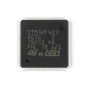 HXC STM32F407VGT6 Nuevo Original BOM Componentes Electrónicos y Chips IC de Una Sola Fuente STM32F407VGT6 STM32F407 - Product Image 1