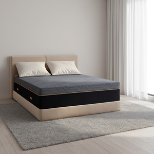 Mengruo Furniture 12-Inch <strong>King</strong> Size Mattress Copper Gel Cooling Memory Foam Medium Firmness Back Pain Relief Certified 76x80x12 - Product Image 2