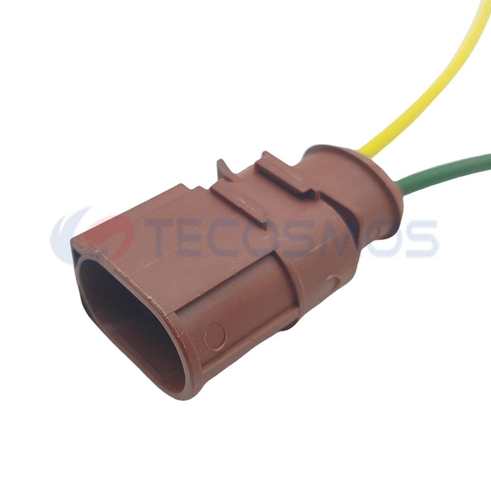 Auto Parts Waterproof Automotive Connector 2 Pin Female for Car Connector Plug DJ70228A-6.3-11