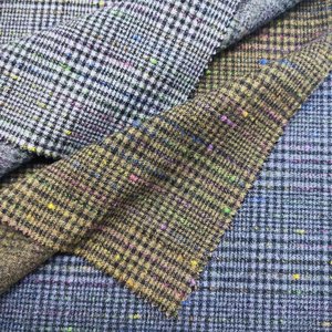 Tessuti di Lana di Alta Qualità con Motivo a Dente di Cane, Jacquard Misto Spazzolato per Cappotti, Completi e Blazer - Product Image 5