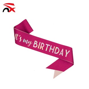 Cinturón de Lentejuelas Brillantes para Celebrar <span class=keywords><strong>Cumpleaños</strong></span>, Cinturón con la Frase 'Es <span class=keywords><strong>mi</strong></span> <span class=keywords><strong>Cumpleaños</strong></span>', Decoración para Fiestas de <span class=keywords><strong>Cumpleaños</strong></span> - Product Image 5