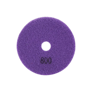 Venda direta da fábrica o melhor diamante molhado esponja de polimento para mármore e pedra projetada polimento 100mm - Product Image 3