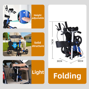 Simplywalk Aluminum Alloy 200kg Walking <strong>Chair</strong> <strong>Mobility</strong> Clinics Adult UKCA Distributor Program - Product Image 2