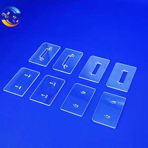 Plaquettes de quartz synthétique fusionné de haute qualité, pureté élevée SiO2, diamètre 62 mm, disques de quartz de précision de qualité optique - Product Image 5