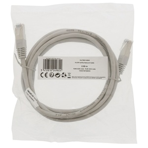 Cat5e F Utp <b>RJ45</b> Male Network <b>Cable</b> 2m Grey - Product Image 2
