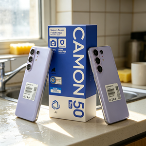 Camon 50 Pro 24GB+512GB หน้าจอความละเอียดสูงขนาด 7.0 นิ้ว 120Hz กล้อง 108MP รองรับ 5G ระบบปฏิบัติการ Android 15 สมาร์ทโฟนรุ่นปลดล็อค - Product Image 5