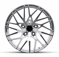 Rines de Aleación HZH Plateados con Diseño de Copo de Nieve, 19, 20 y 21 Pulgadas, 5x112, 5x120, Estilo Forjado de Alto Rendimiento, Compatibles con Clase S