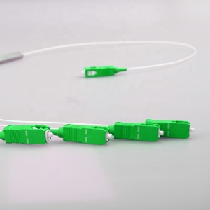 Caja Divisora Óptica PLC Mini 1x4 <span class=keywords><strong>SC</strong></span>/APC con Pigtail de 1.5m, Equipo de Fibra Óptica Tipo SM, Longitud de Onda 1260-1650nm para Proyectos FTTH - Product Image 3